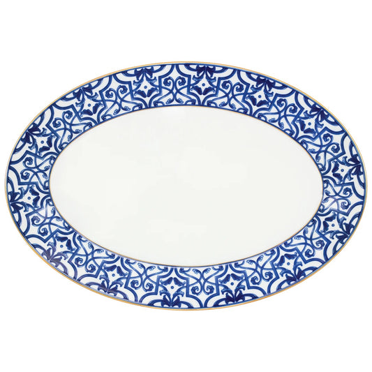 Blue legacy dish 39cm