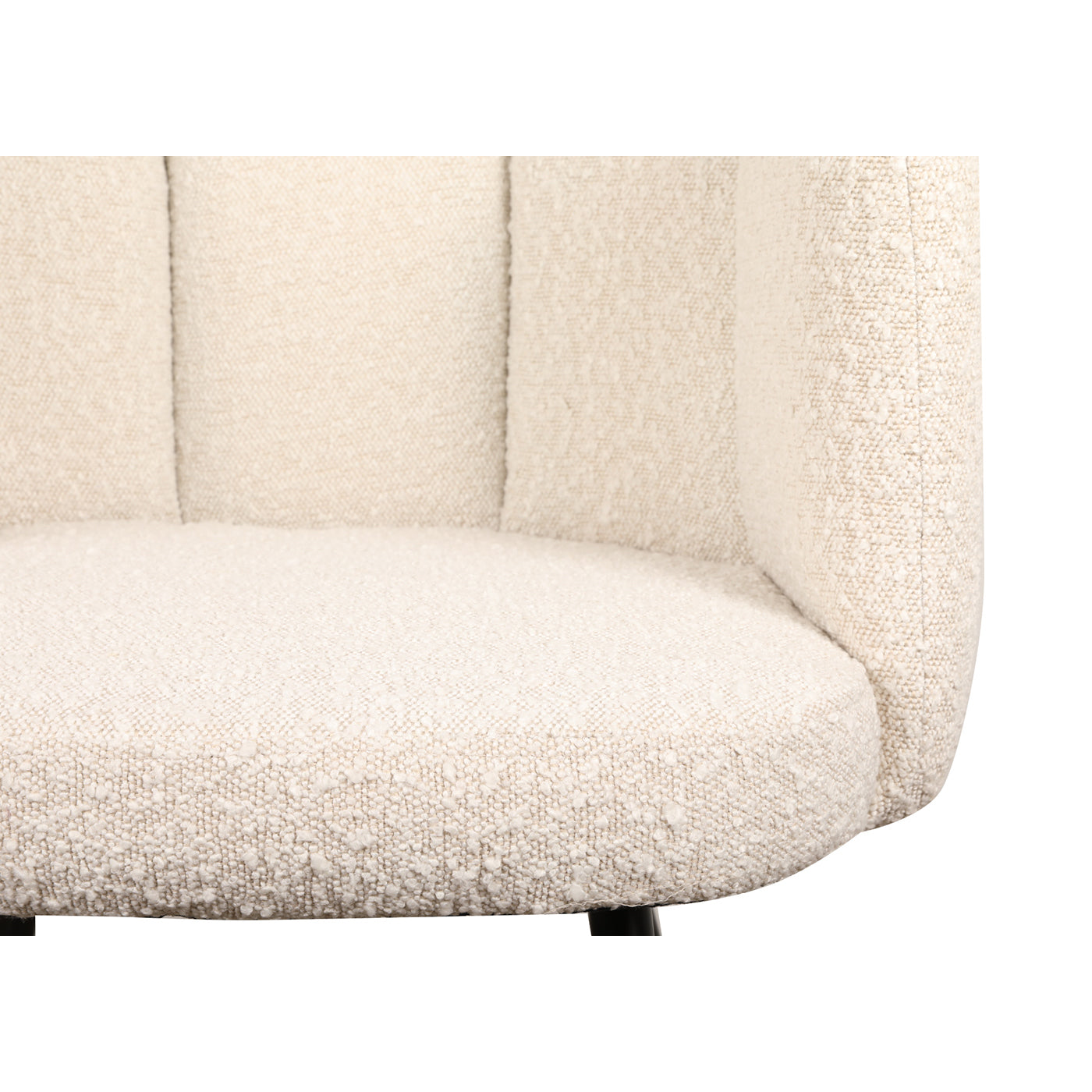 Chaise Mina blanc perle