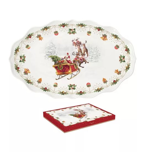 Nostalgic Christmas dish 40cm