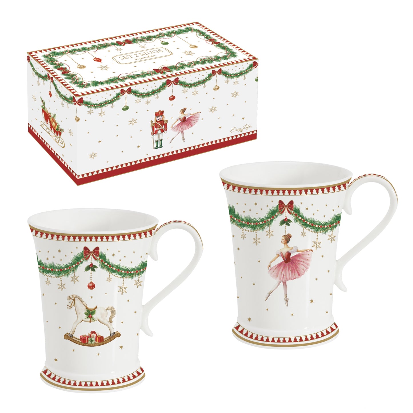 Magie de noël coffret 2 mugs