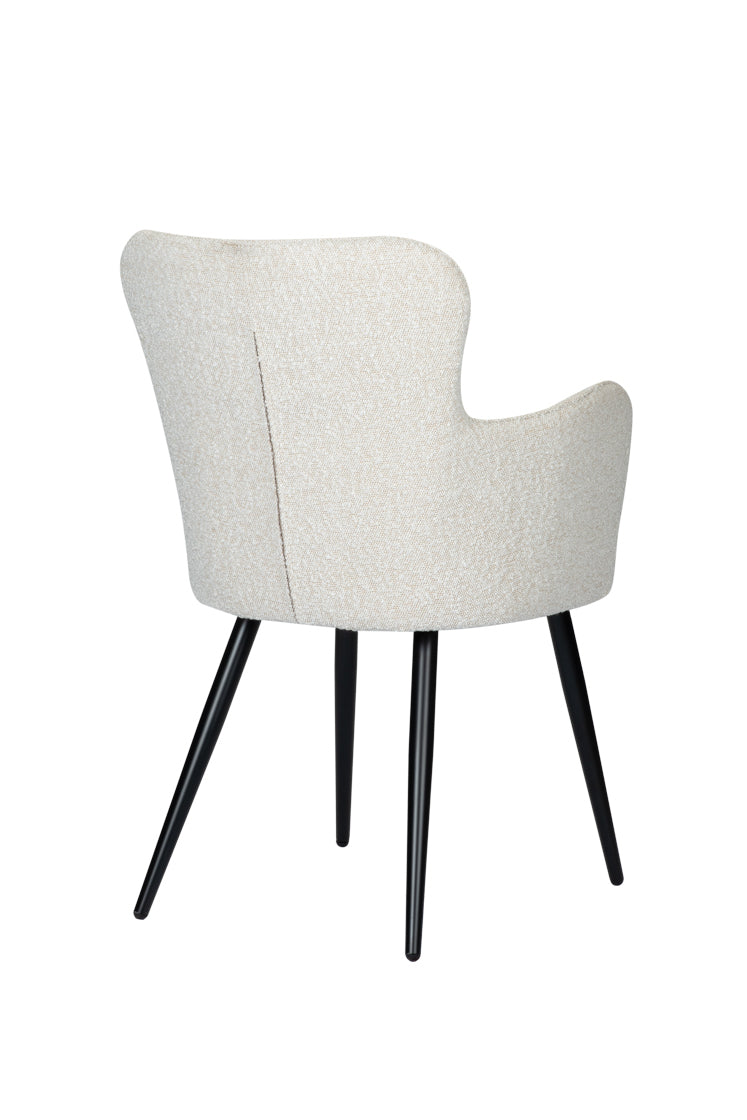 Pearl white Bing chair