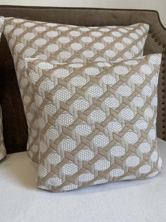 Dominique beige coussin