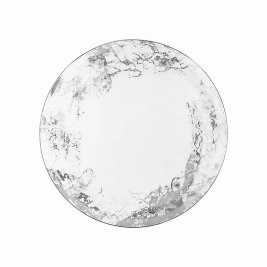 Belle époque argent assiette plate 28cm