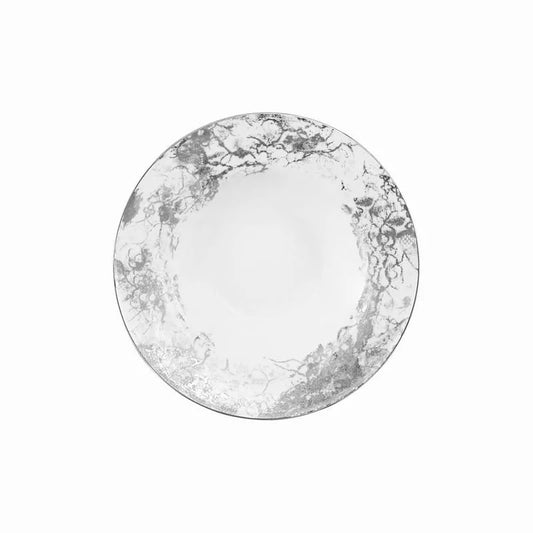 Belle époque argent assiette creuse 23cm