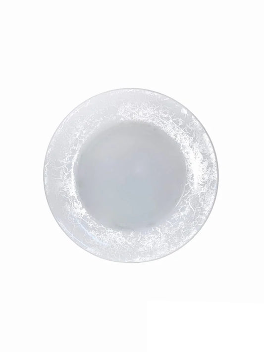 Belle époque white soup plate 23cm