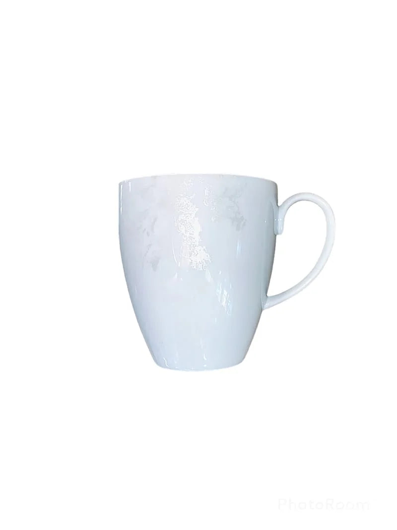 Belle époque white mug