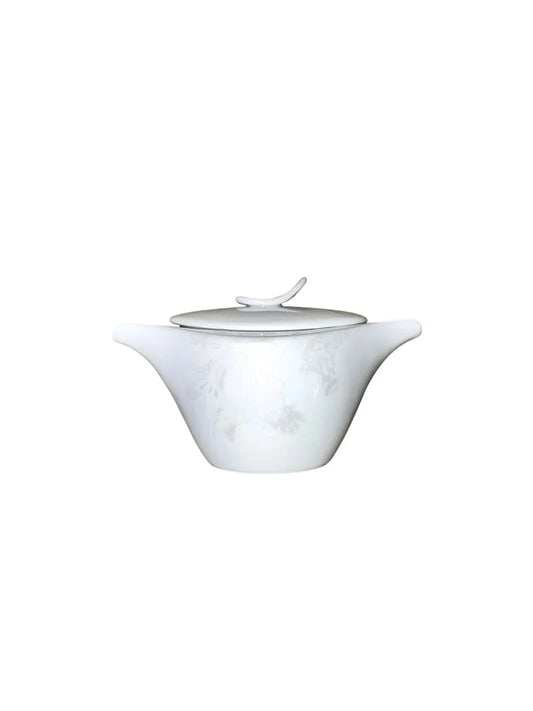 Belle époque white sugar bowl