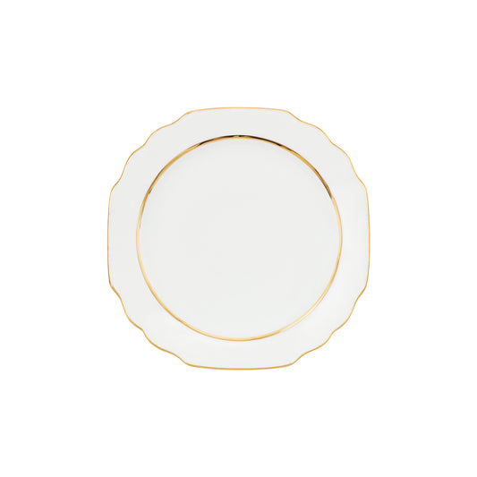 Premium Gold dessert plate 22cm