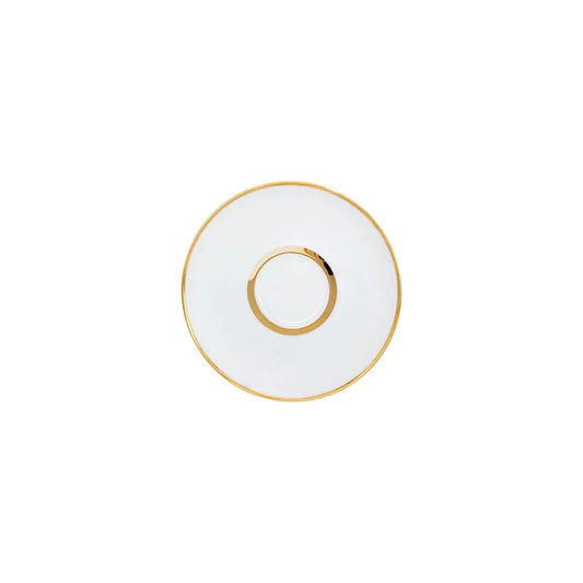 Premium Gold tea saucer