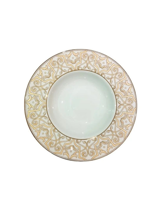 Gold legacy soup plate 22cm