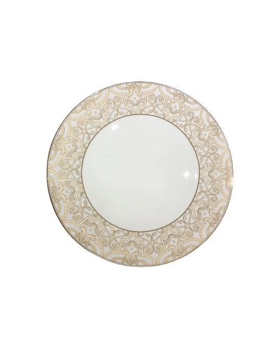 Gold legacy dessert plate 23cm