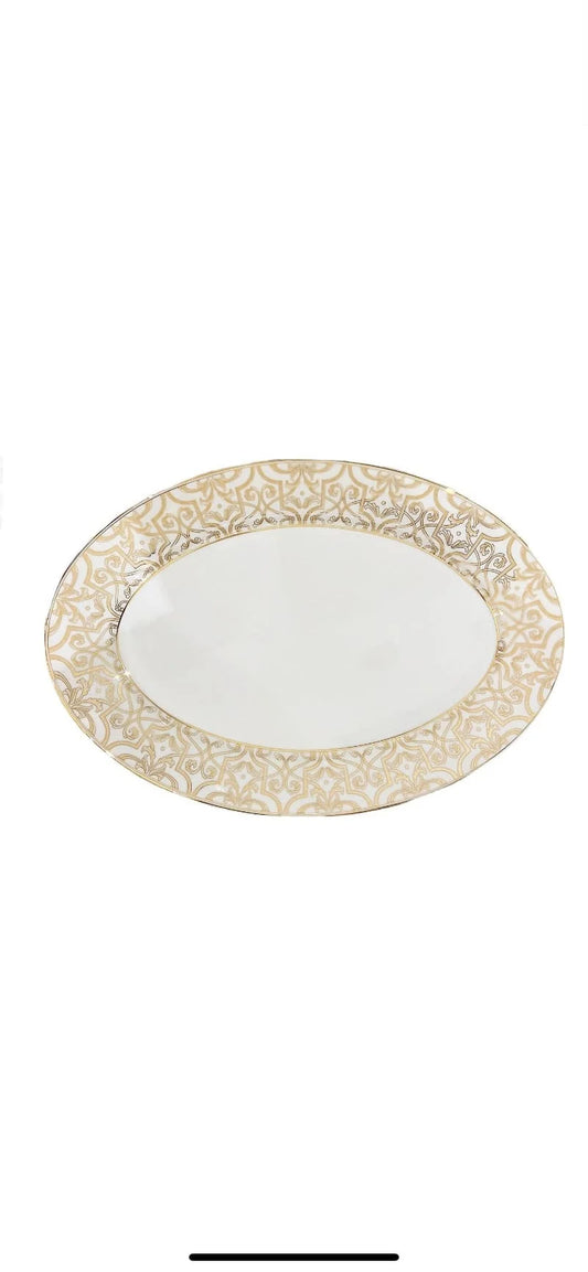 Gold legacy dish 39cm