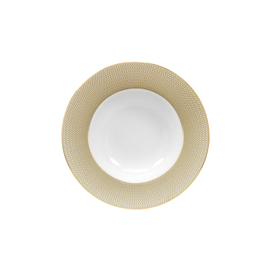 Infinity assiette creuse 22cm - Maison porcel  | Porcelaine