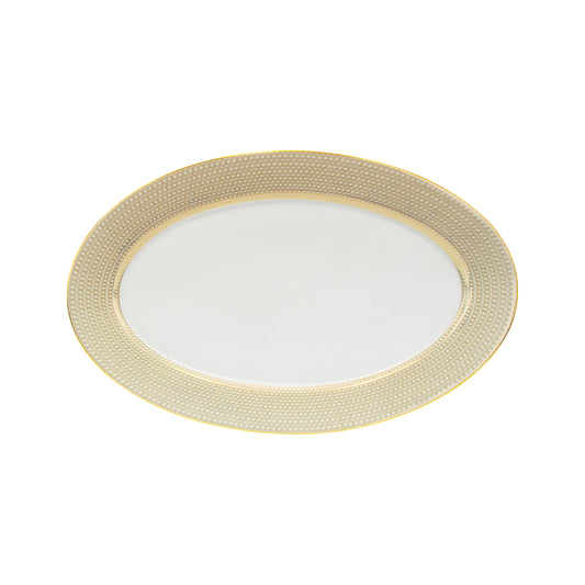 Infinity plat 31cm - Maison porcel  | Porcelaine