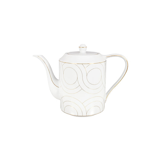 Infinity théière 130cl - Maison porcel  | Porcelaine