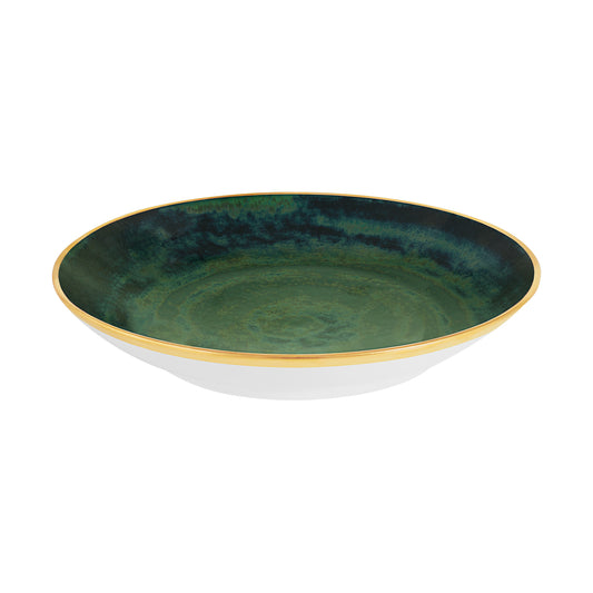 Lush forest round dish 33cm 