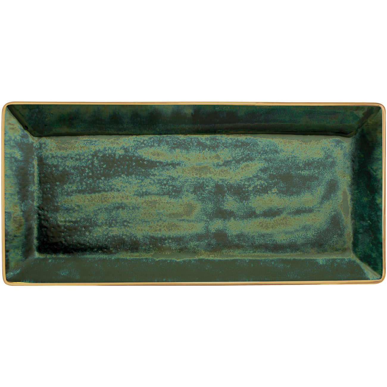 Lush Forest plat rectangle 40cm