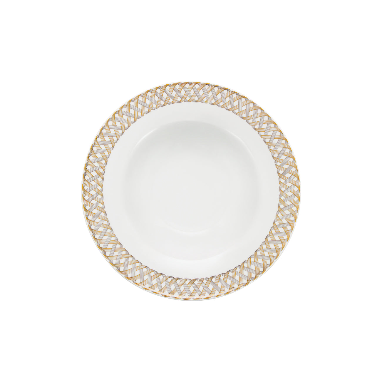 Precious assiette creuse 23cm - Maison porcel  | Porcelaine