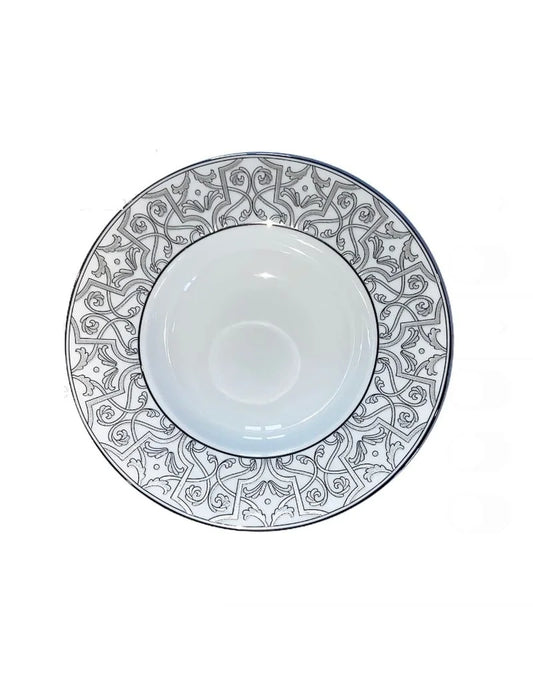 Silver legacy soup plate 22cm