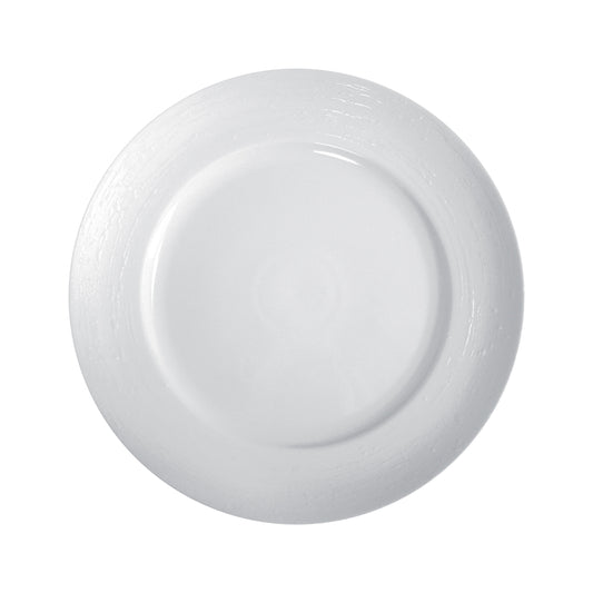 White tears presentation plate 31cm