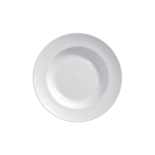 White tears assiette creuse 23cm