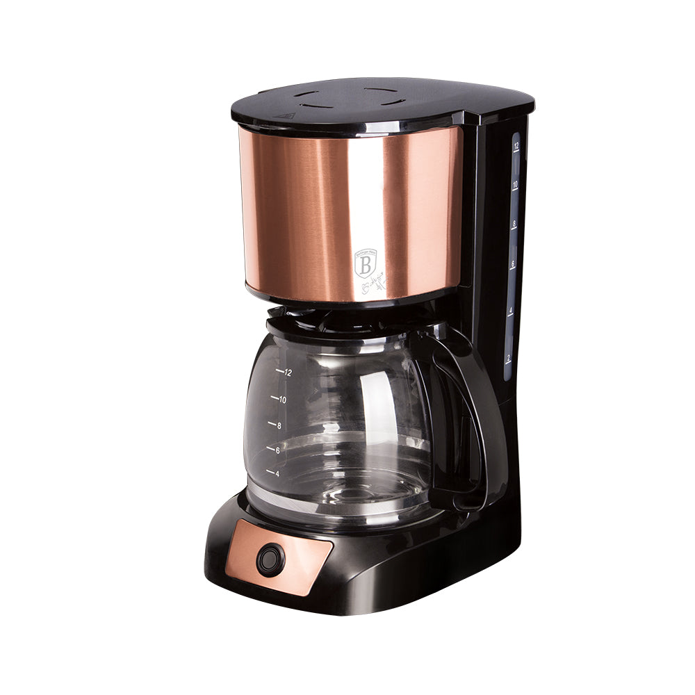 Copper electric coffee maker 1.5L