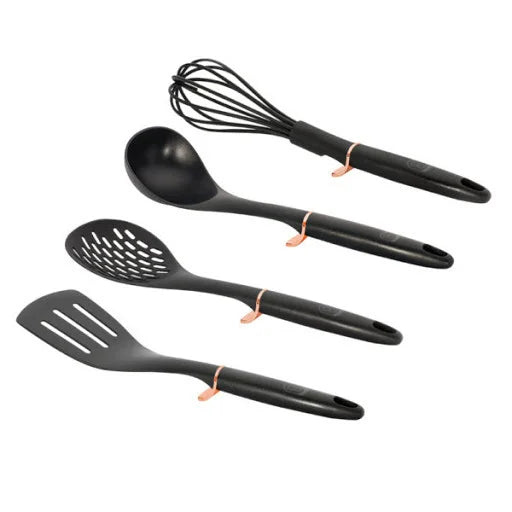 Black rose set 4 spatulas