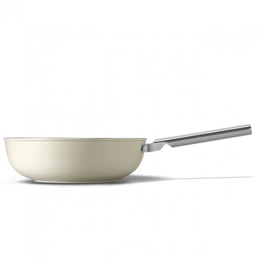 Smeg Wok 30cm cream