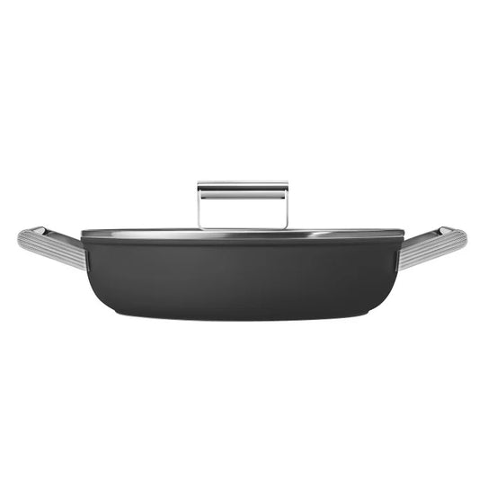 Smeg sauteuse 28cm noir