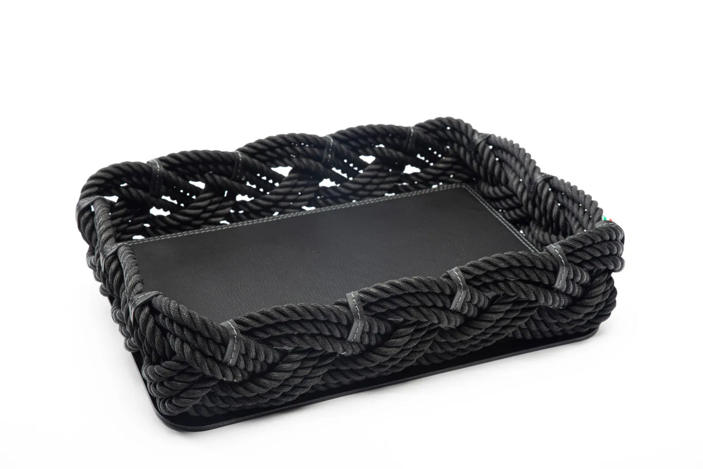 Rectangular tray 37cm black