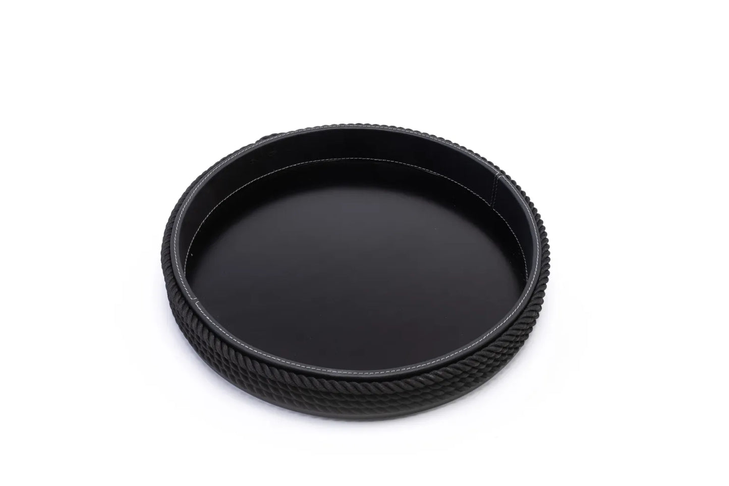 Round tray 45cm black