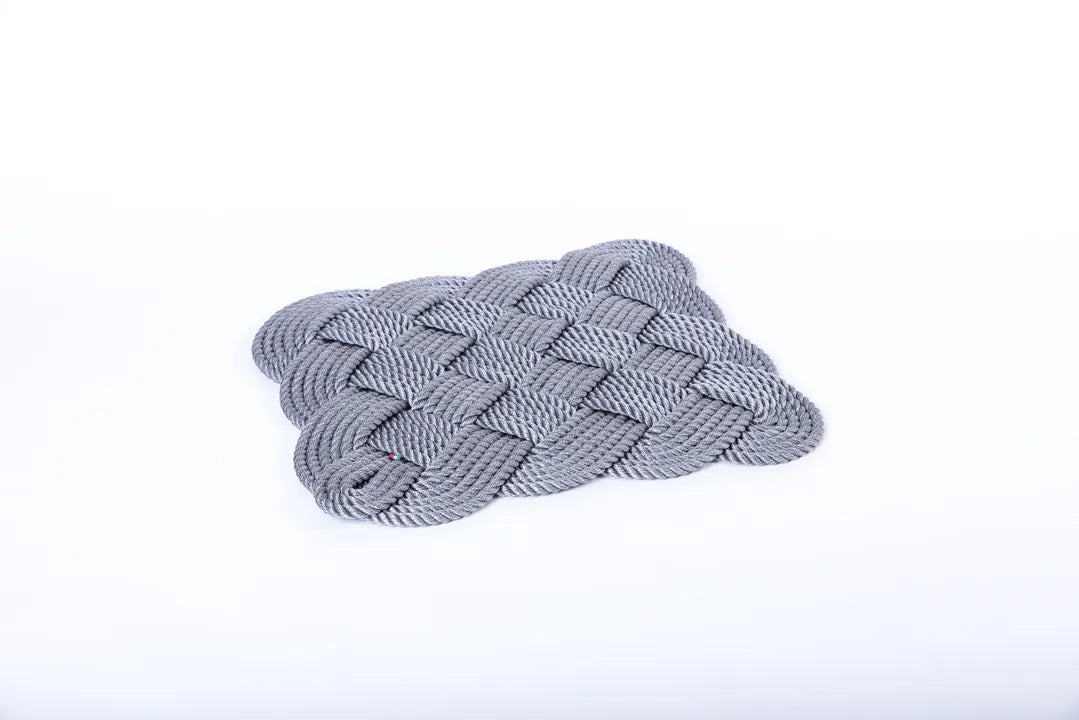 Square placemat 45cm gray