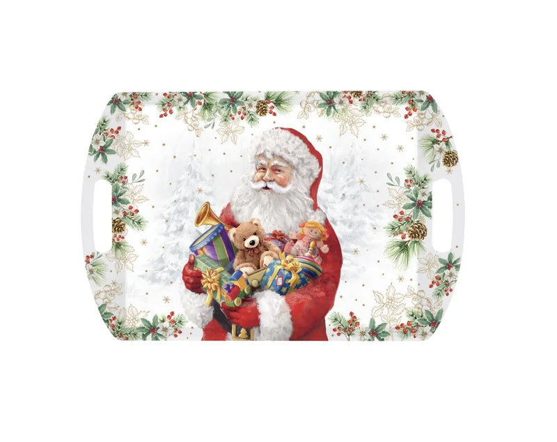 Santa Melamine tray 52cm