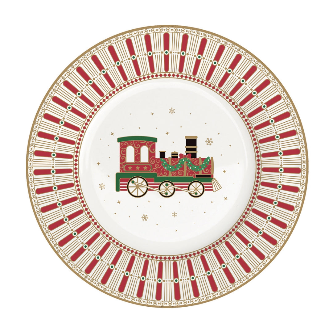 Polar express dessert plate 19cm