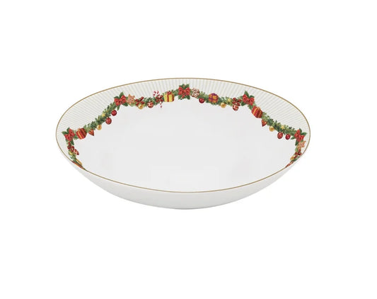 Christmas dance assiette creuse 20cm