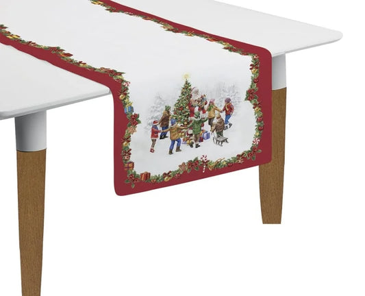 Christmas dance chemin de table 45x140