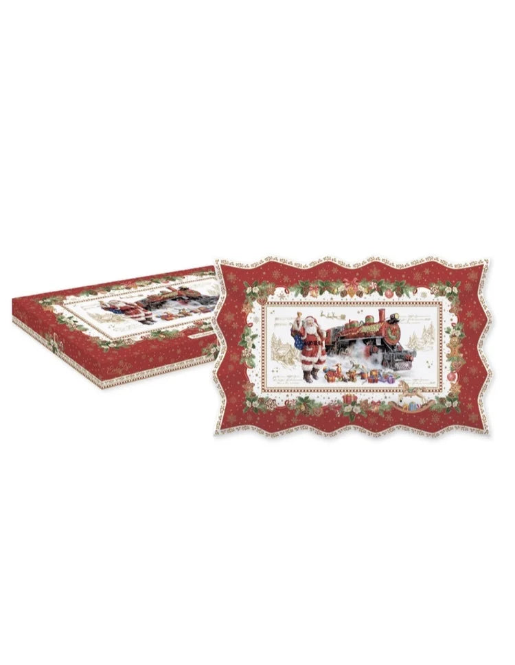 Christmas memories plat rectangle