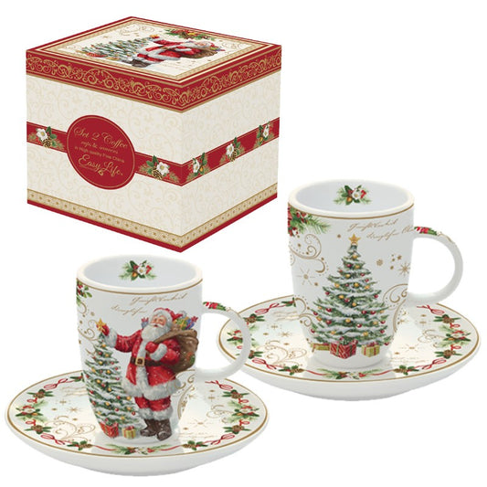 Magic Christmas box of 2 coffee cups