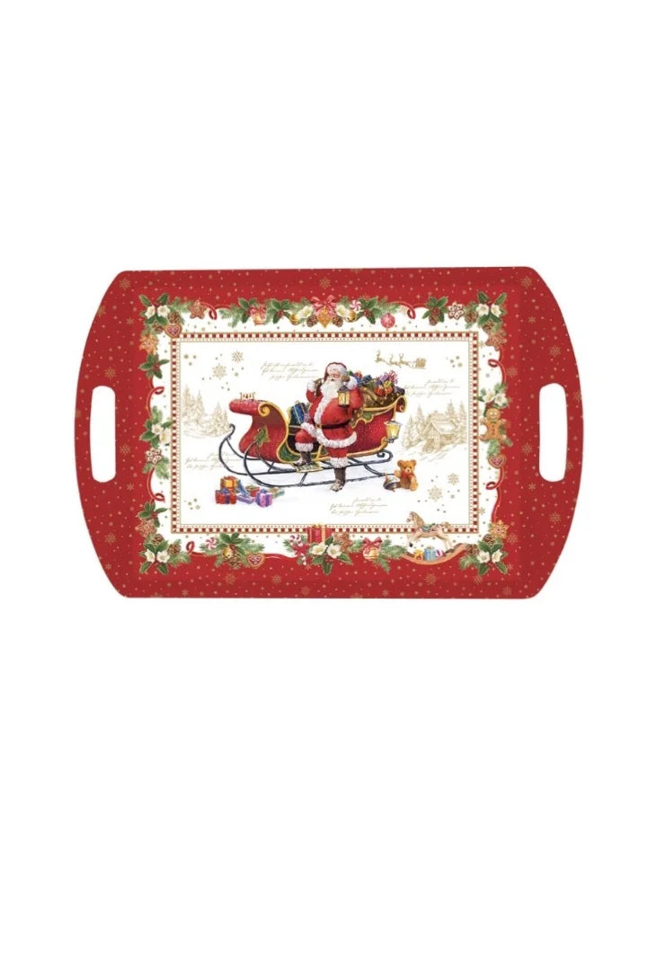 Christmas memories Melamine tray 52cm