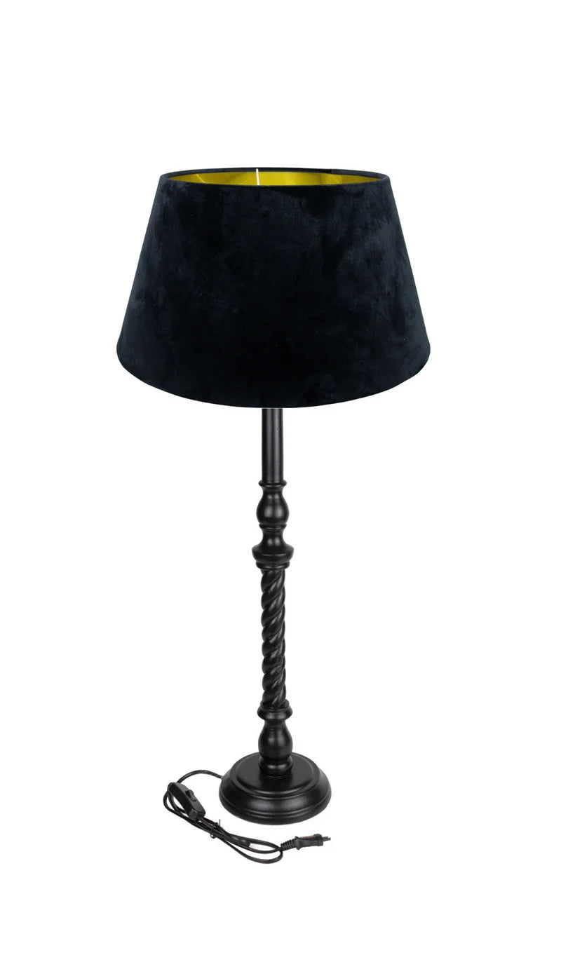 lampe monaco noir H.70