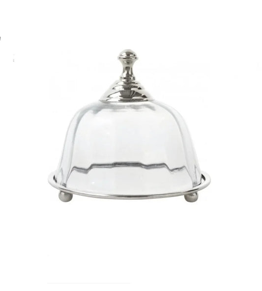 Cloche à beurre en verre