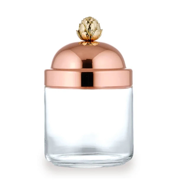 Ruffoni copper glass jar