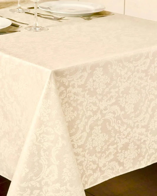 Anti-stain tablecloth Ariadna beige