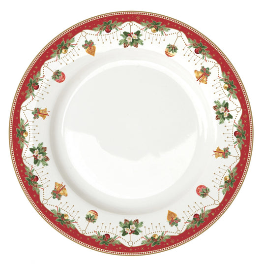 Nostalgic Christmas dinner plate 26cm