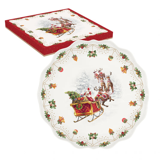 Nostalgic Christmas pie dish 32cm