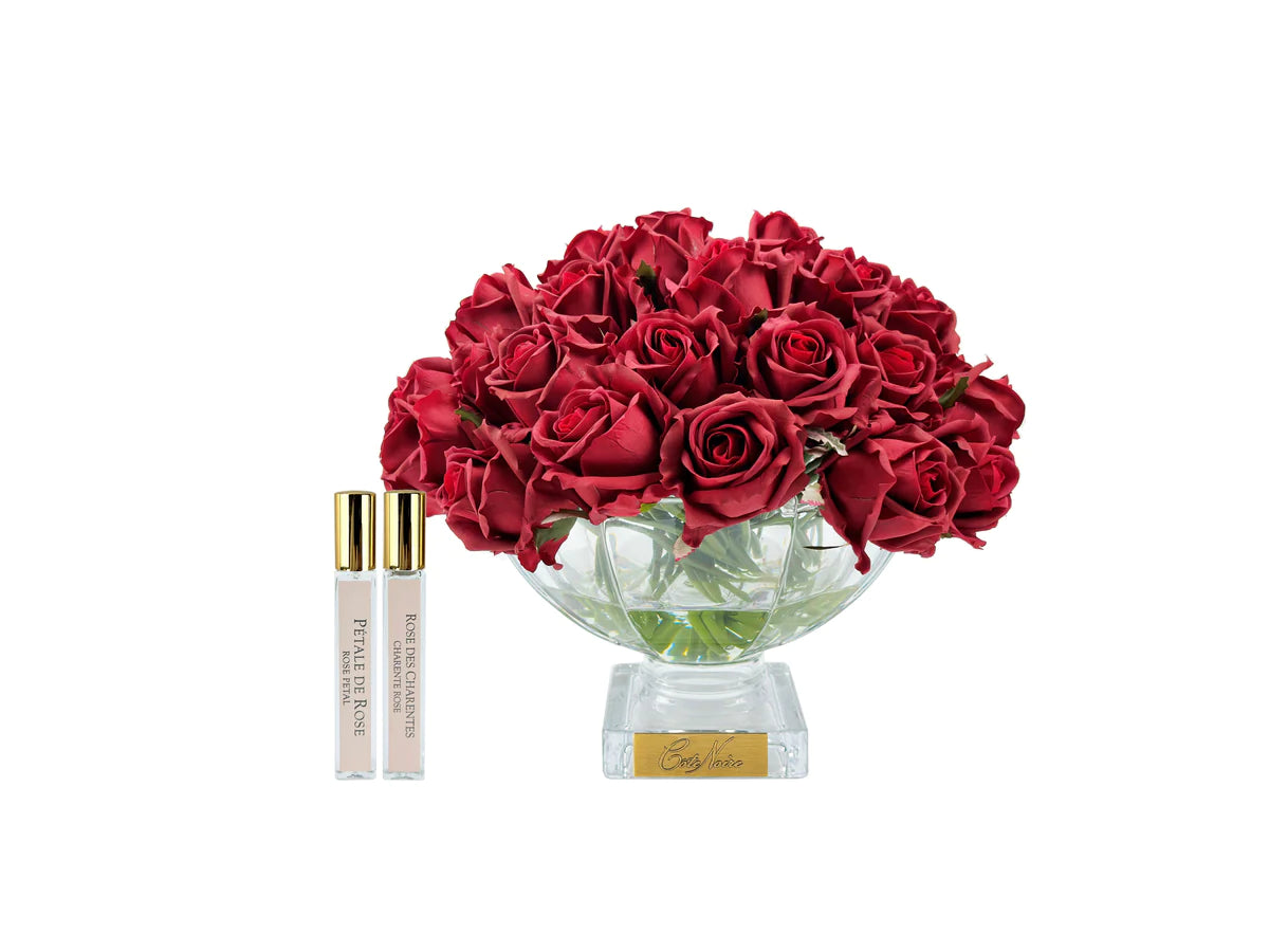 Bouquet luxury 37 roses bordeaux