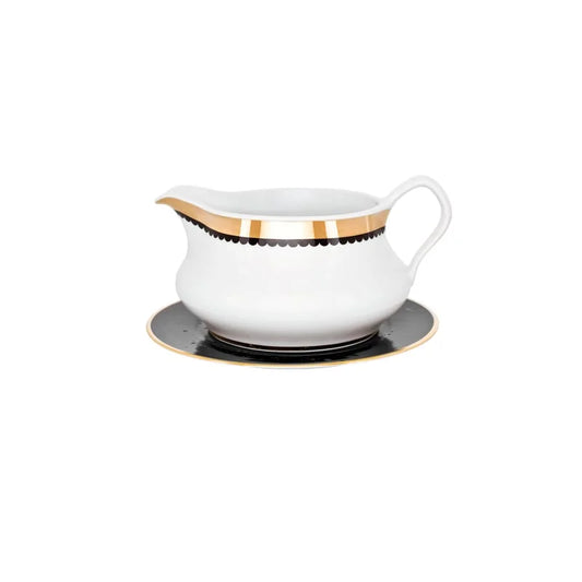 Saturn saucière - Maison porcel  | Porcelaine