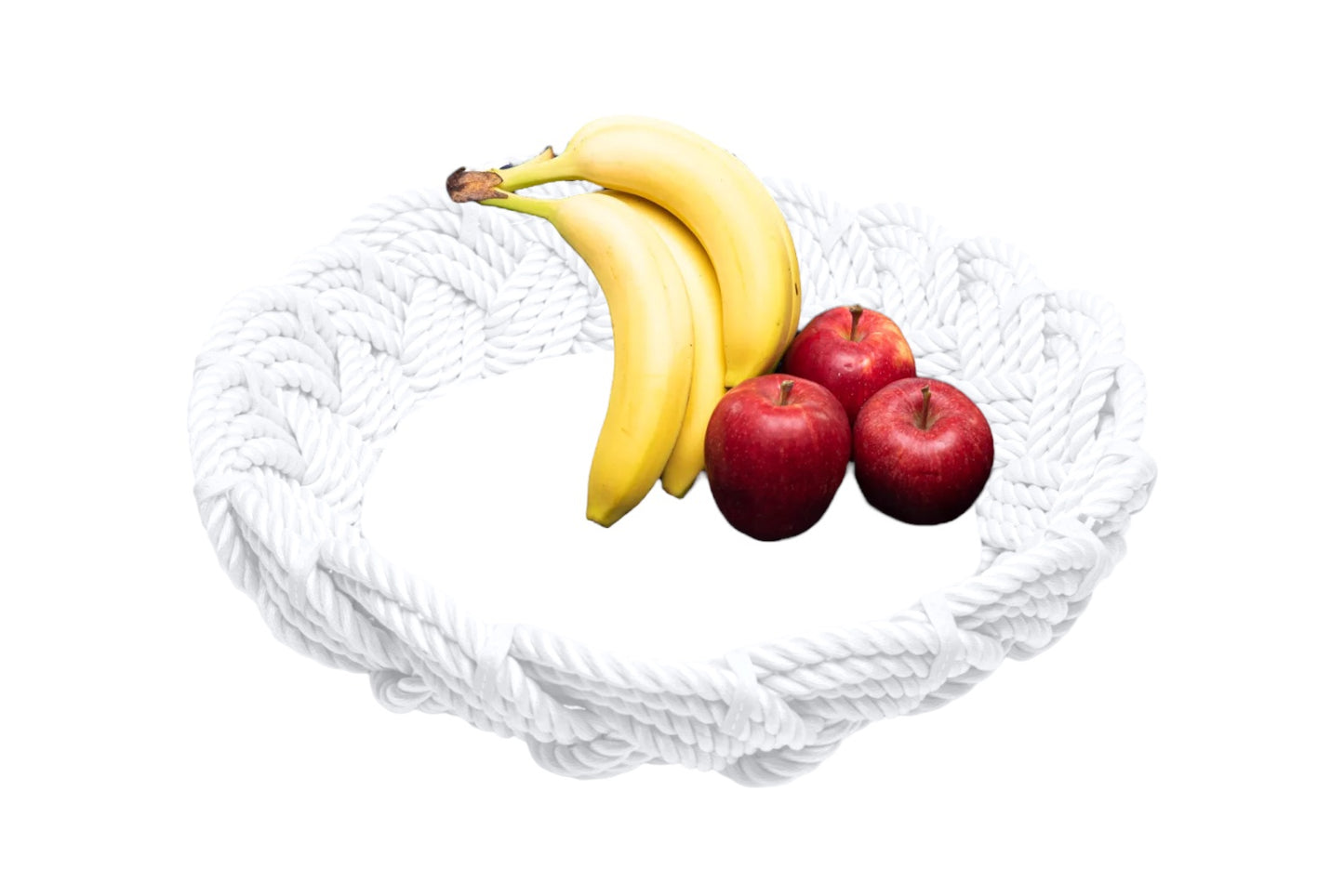 Maxi fruit basket 42cm white