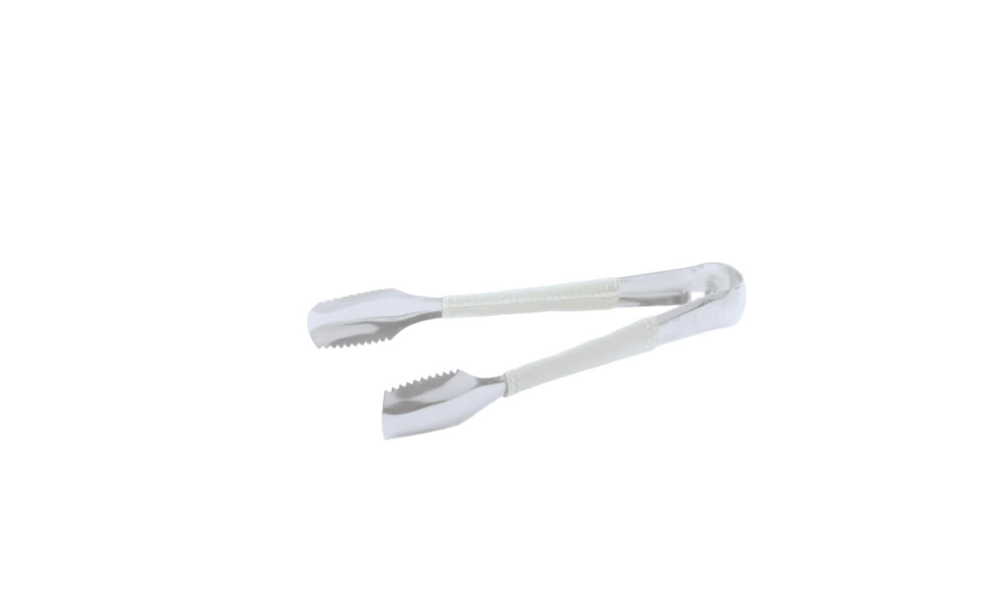 White sugar tongs